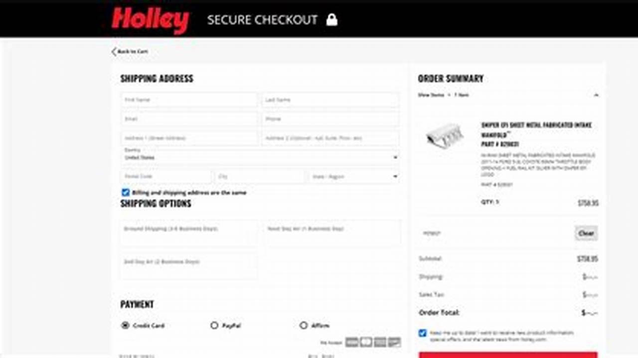 Holley Promo Code 2025
