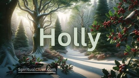Holly Meaning Name