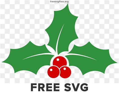 Unleash the Magic of the Season with Holly SVG - Simply Stunning Holiday Designs for Your Crafting Dreams!