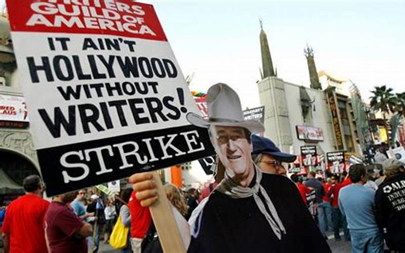 Hollywood Film Industry Affected By Writers Strike
