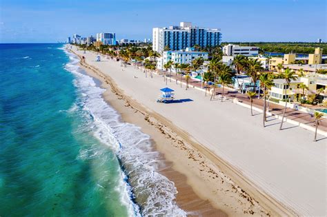 Playas y ambiente de Hollywood, Florida