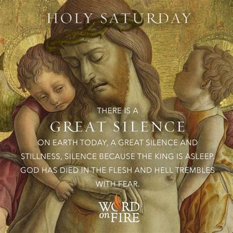 Holy Saturday The Meaning Behind Easter