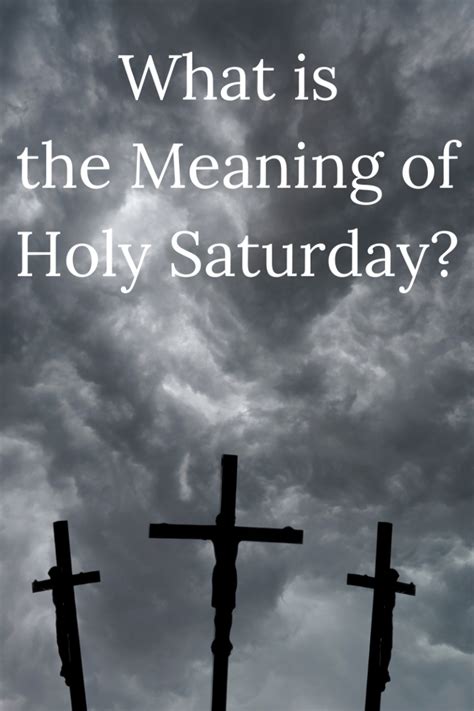 Holy Saturday The Meaning Behind The Day The Music Died