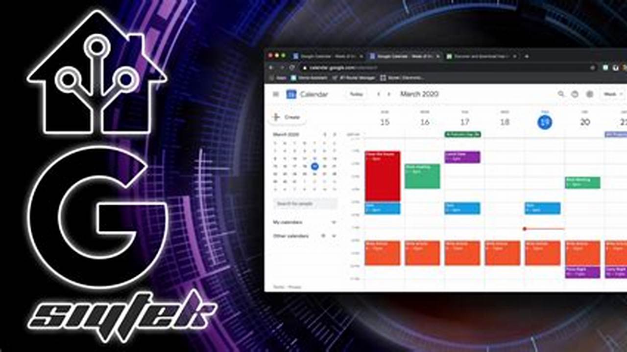 Home Assistant Google Calendar Automation