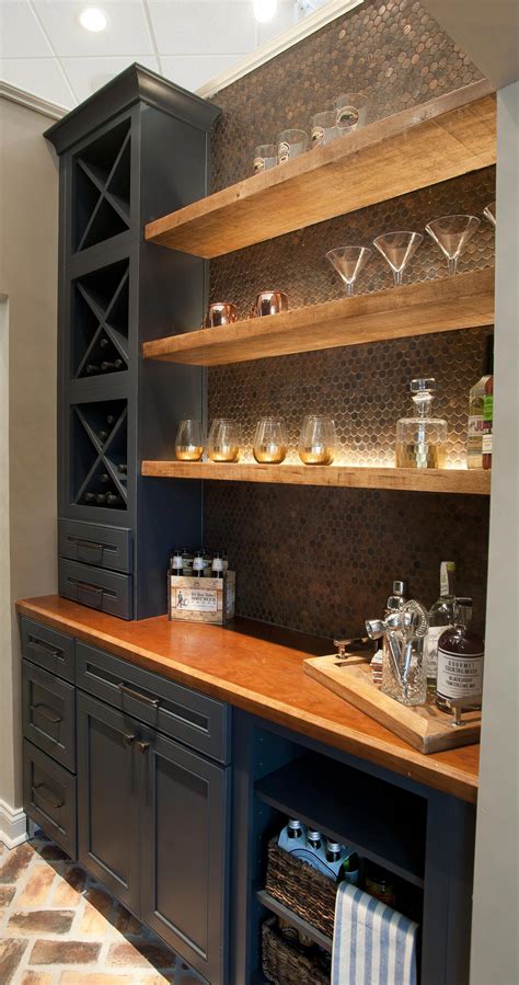 Traditional Home Bar Design Ideas By Donald William Fairbanks Architect