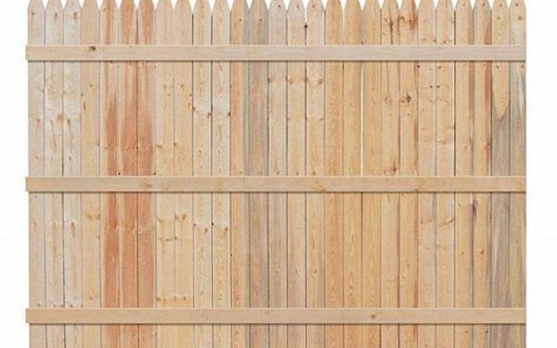 Home Depot Privacy Fence Section
