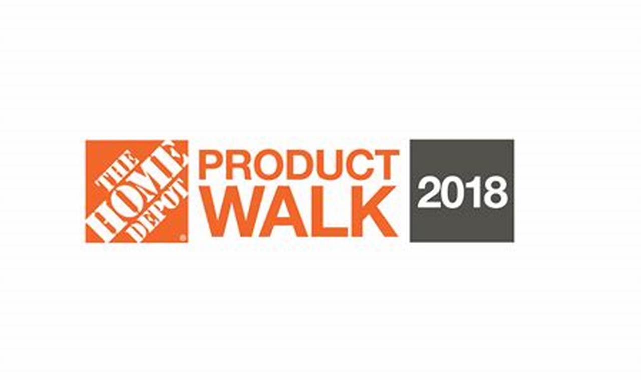 Home Depot Product Walk 2024