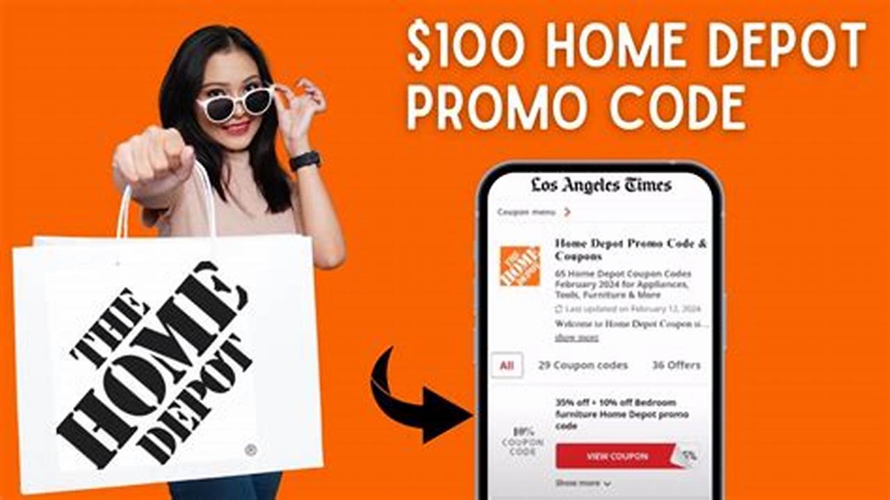 Home Depot Promo Code August 2024 Pdf