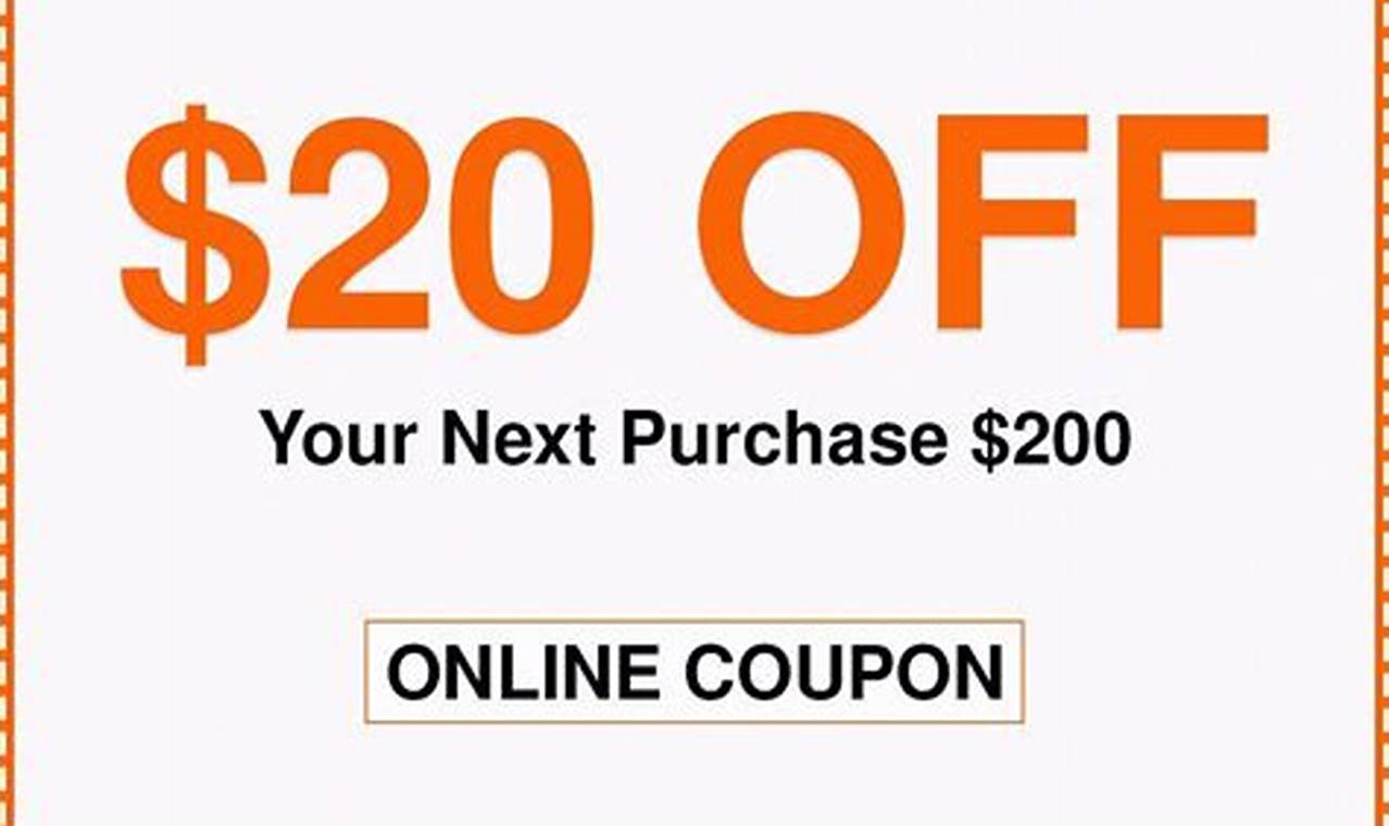 Home Depot Promo Code May 2024