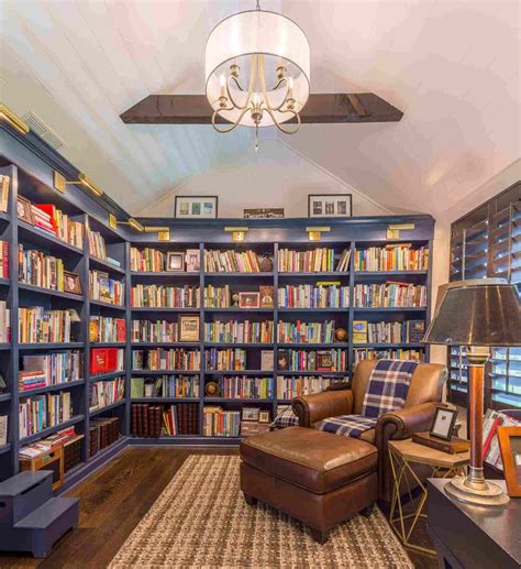 Las 9 bibliotecas en casa más bonitas de Pinterest Home library rooms