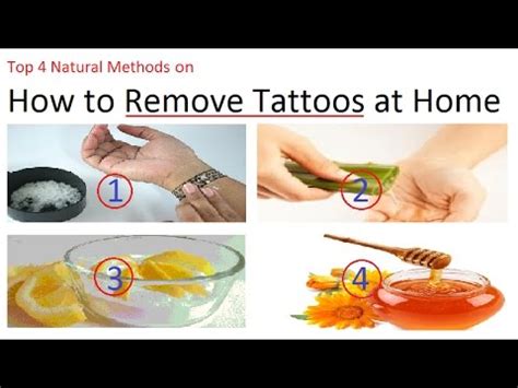 5 SIMPLE NATURAL TATTOO REMOVAL REMEDIES YOU CAN TRY AT