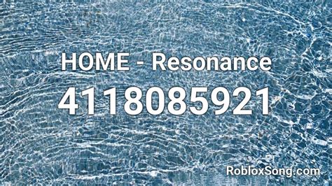 Home - Resonance Roblox ID - Roblox music codes
