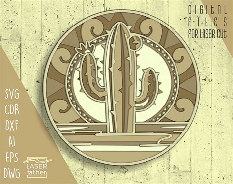 Download Home Arizona Desert Cactus DXF Files