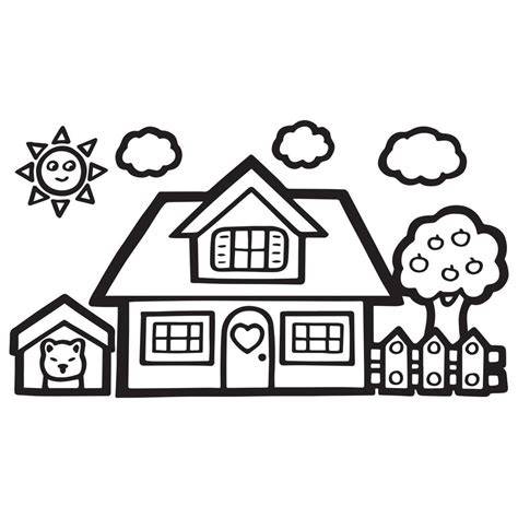 Home Coloring Page