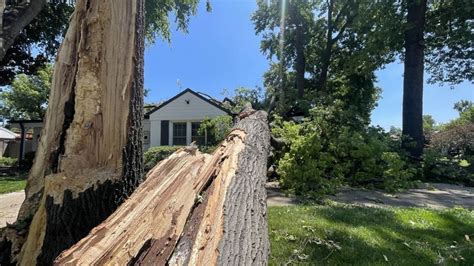 Home Damage After Tulsa Storm