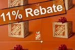 Home Depot 11% Rebate Online