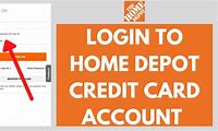 Home Depot Credit Card Login My Account