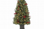 Home Depot Outdoor Artificial Christmas Trees