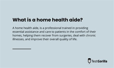 Unpacking the Clarity Behind the Home Health Aide Definition: Empowering Care for Your Loved Ones
