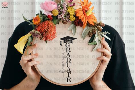 Home Of A Graduate 2022 Embroidery