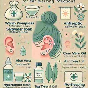 Home Remedies To Cure Infected Ear Piercing