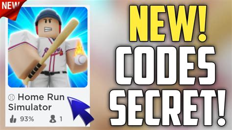 Home Run Simulator Codes - Roblox
