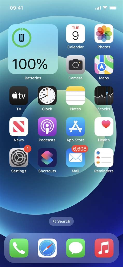 Home Screen Customization