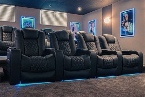 Home Theater Leather Seating