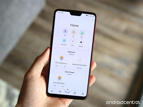 Home controls get a new home in Android 12
