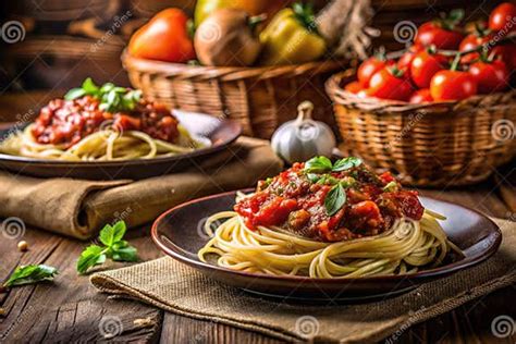 Home cooked Italian meal