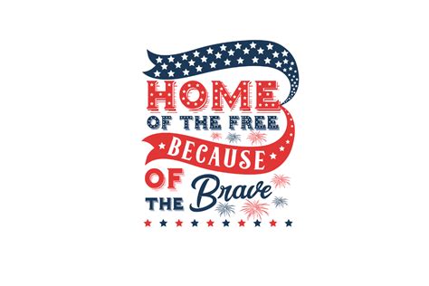 Download Home of the Free Because of the... For Crafts