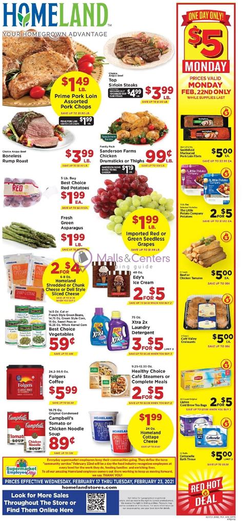 Homeland Weekly Sales Ad Promotions Released Today