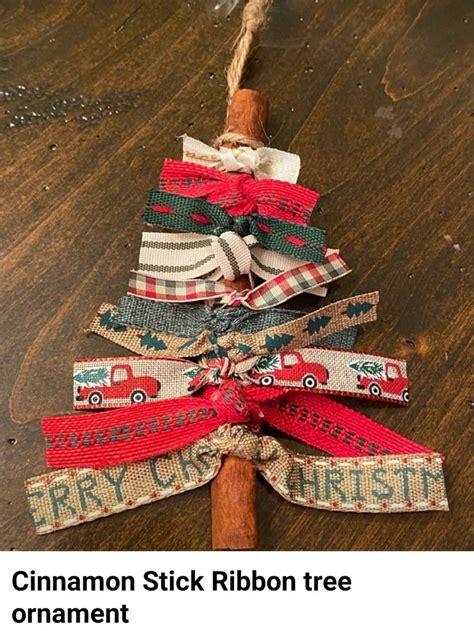 Homemade Christmas Decorations With Ribbon