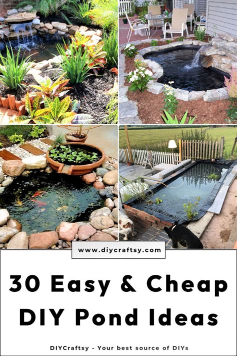 Transform Your Backyard Oasis with These Incredible Homemade DIY Pond Ideas