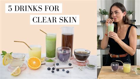 Unleash Radiant Beauty: Sip Your Way to Flawless Skin with These Homemade Drinks