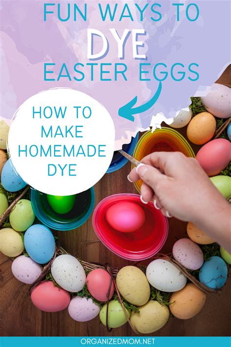 Homemade Dye For Easter Eggs