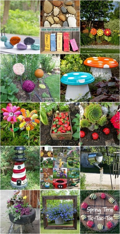 Homemade Garden Decor Crafts