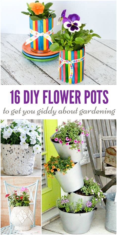 Homemade Plant Pot Ideas