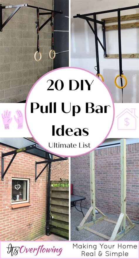 Homemade Pull Up Bar Plans