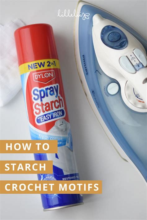 Homemade Starch For Crochet