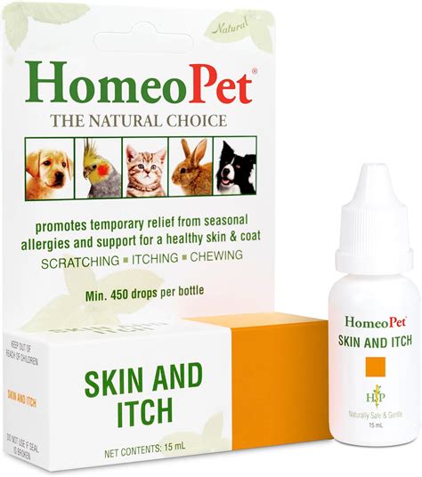 Experience the Ultimate Itch Relief with Homeopet Skin & Itch Relief 15 Ml - Your Solution to Soothing Skin Woes!