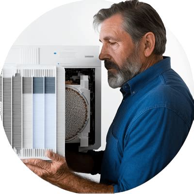 Homeowner Checking Furnace