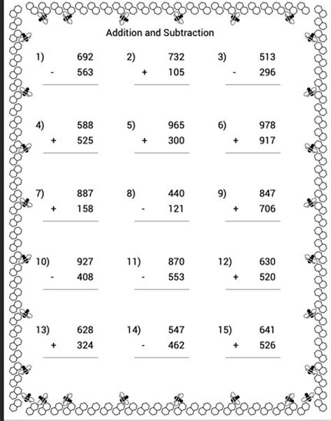 Homeschool Math Worksheets