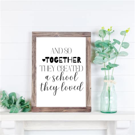 Homeschool Dekor Home Decor Homeschool Mom Inspiration Etsy