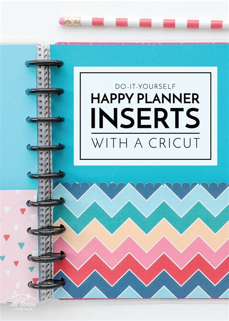 Download Homework Planner Insert For Cricut