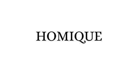 Homique Outlet