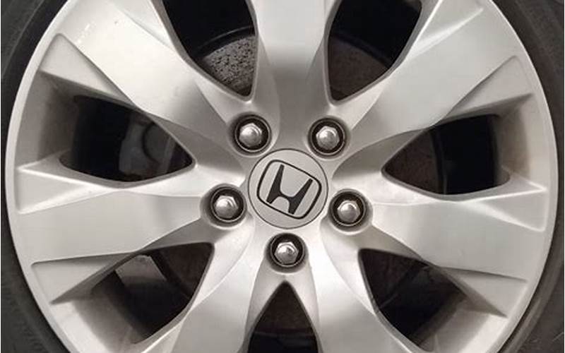 Honda Accord With Different Rim Styles