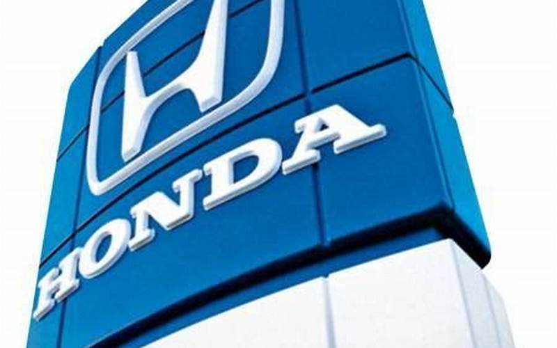 Honda Dealer Sign