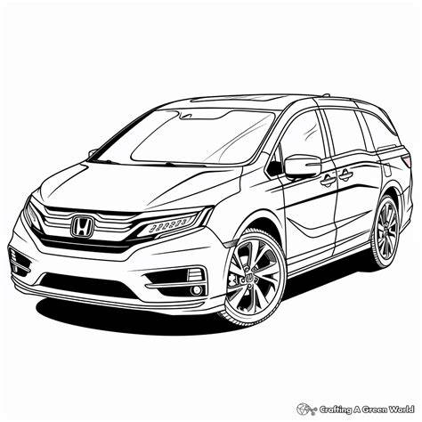 Honda Coloring Pages