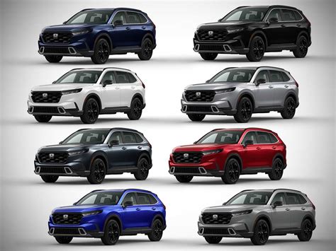 Honda Cr V Color Options